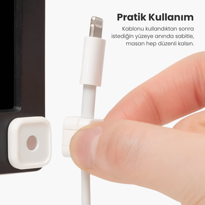 Elevra CableSnap™ - Manyetik Kablo Tutucu