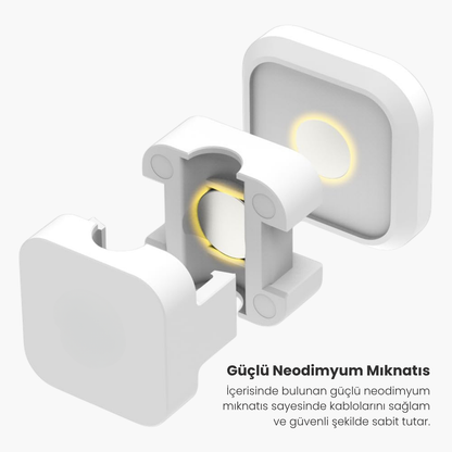 Elevra CableSnap™ - Manyetik Kablo Tutucu